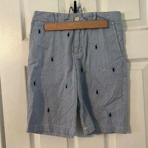 Polo Ralph Lauren Boys Seersucker Shorts